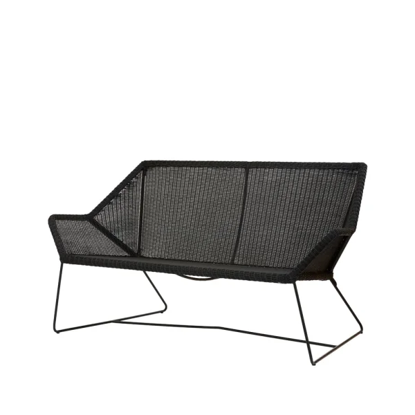 Cane-line Canapé Breeze weave 2 places Black