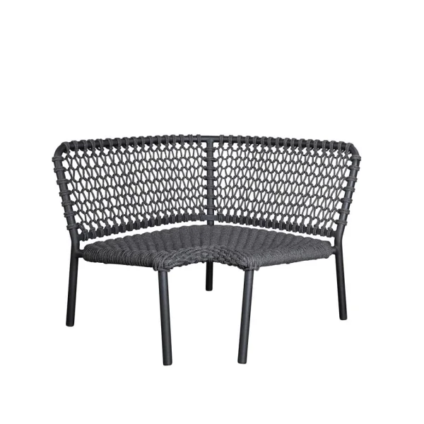 Cane-line Canapé modulaire Ocean Dark grey, angle