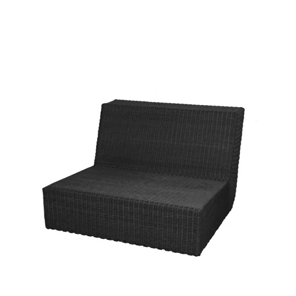 Cane-line Canapé modulaire Savannah Black, simple