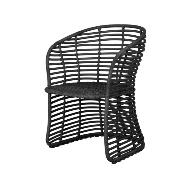 Cane-line Chaise Basket Graphite