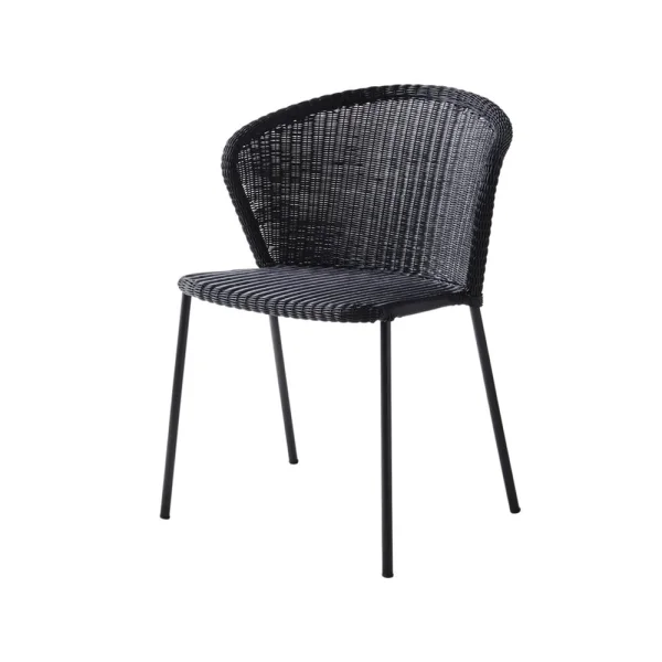 Cane-line Chaise Lean Black, Cane-Line weave