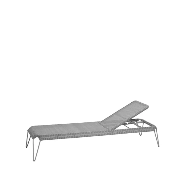Cane-line Chaise longue Breeze weave Light grey