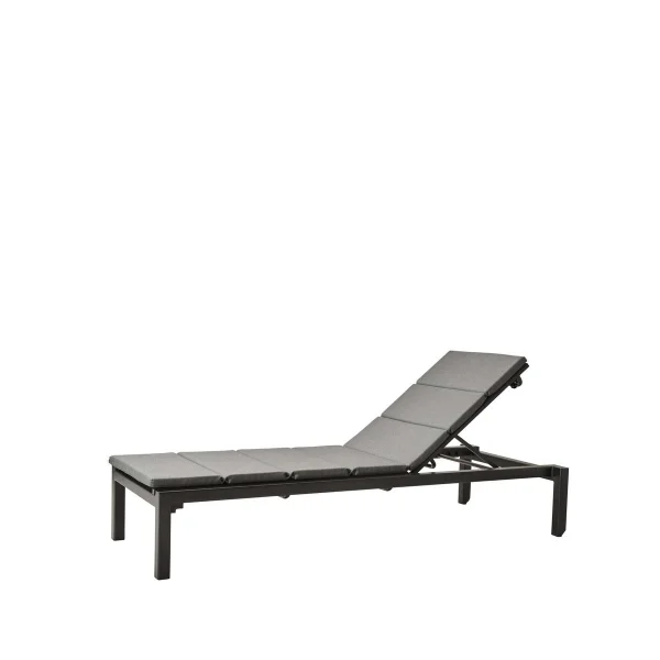 Cane-line Chaise longue Relax Cane-Line Natté gris, incl coussin Light grey