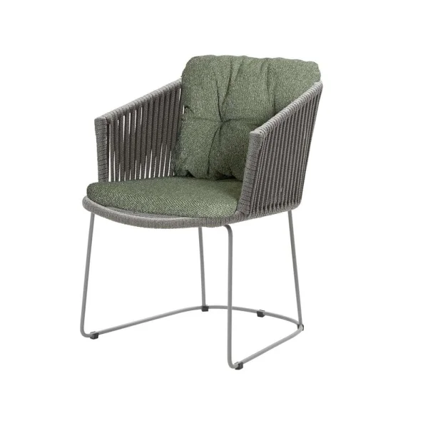 Cane-line Chaise Moments Cane-Line Natté dark green-Cane-Line soft rope