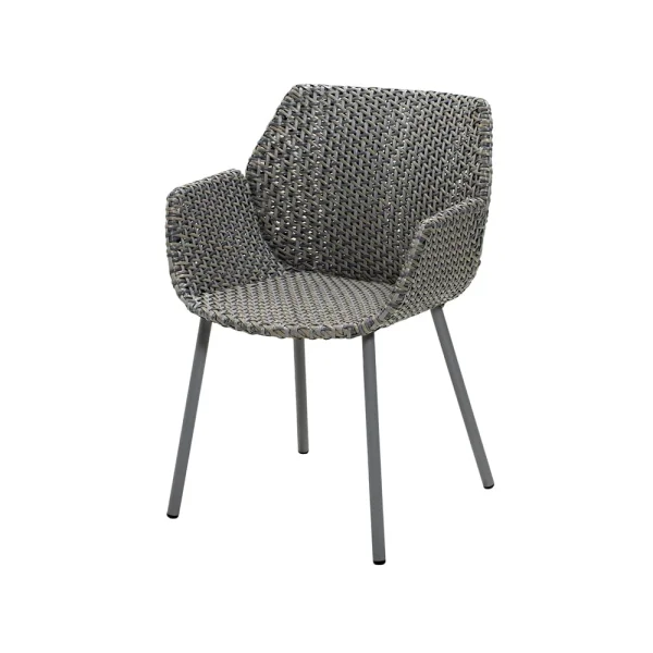 Cane-line Chaise Vibe Light grey/grey/taupe