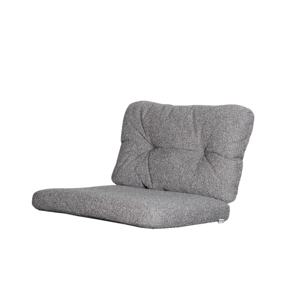 Cane-line Coussin de fauteuil lounge Ocean Cane-Line wove dark grey