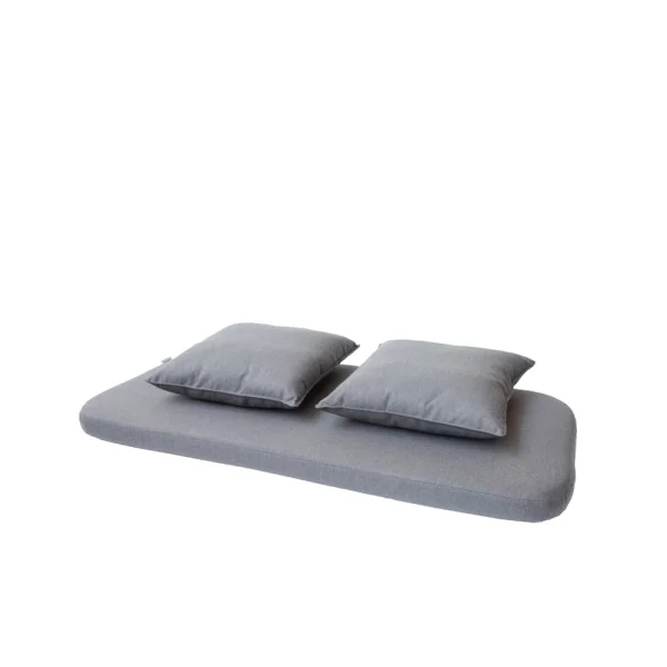 Cane-line Coussin pour banc Moments Cane-Line Natté grey