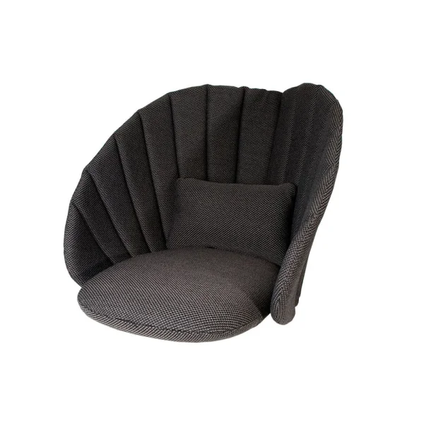 Cane-line Coussin pour fauteuil lounge Peacock Cane-Line focus dark grey