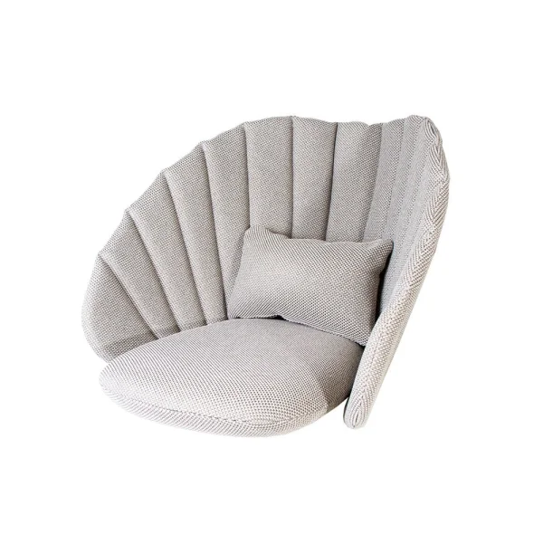 Cane-line Coussin pour fauteuil lounge Peacock Cane-Line focus light grey