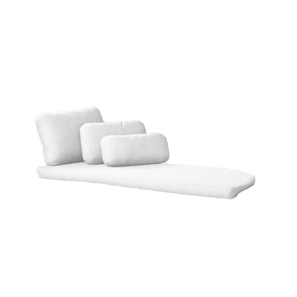 Cane-line Coussin Savannah Cane-Line Natté White, gauche