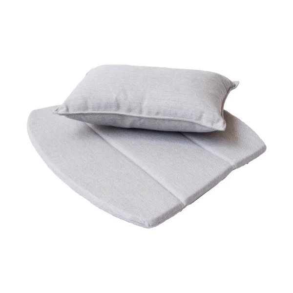 Cane-line Coussins Breeze pour fauteuil lounge Cane-line Natté light grey