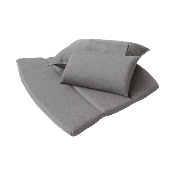 Cane-line Coussins pour fauteuil lounge Breeze dossier haut Cane-line Natté taupe