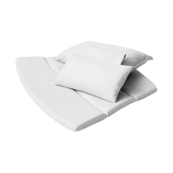 Cane-line Coussins pour fauteuil lounge Breeze dossier haut Cane-line Natté white