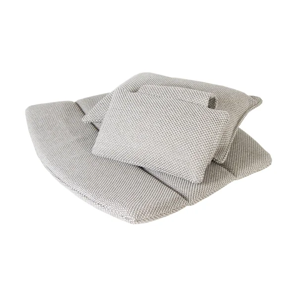 Cane-line Coussins pour fauteuil lounge Breeze dossier haut Focus light grey