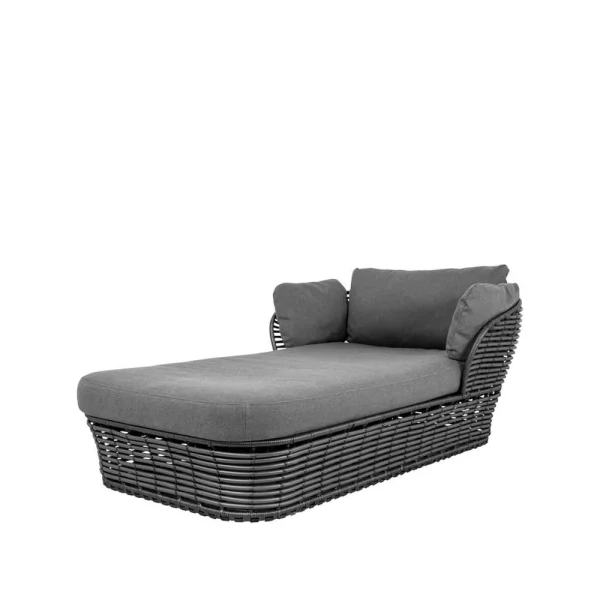 Cane-line Lit de jour Basket Grey, Cane-Line weave