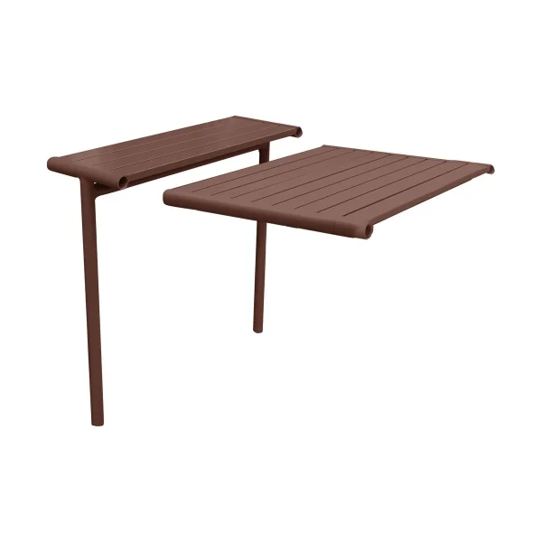 Cane-line Rallonge et pieds Bliss 81x130 cm Desert red