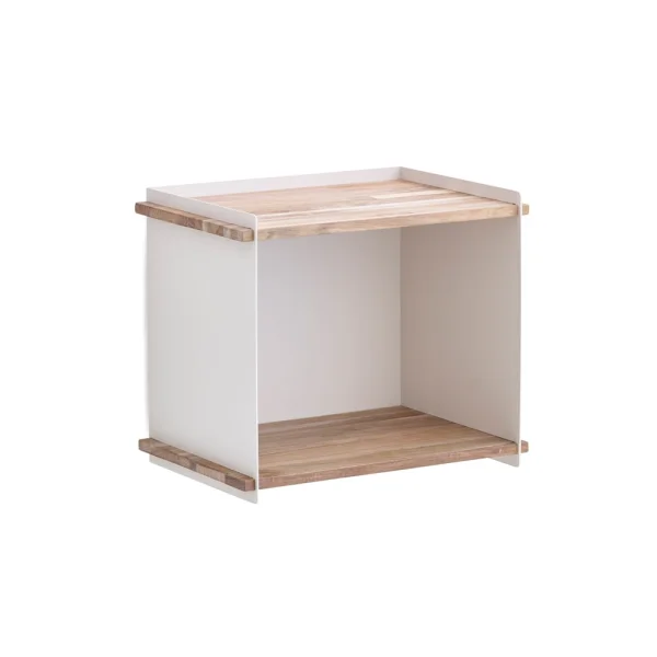 Cane-line Rangement Box Wall White, teak