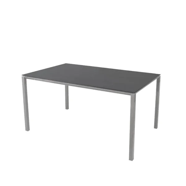 Cane-line Table à manger Pure Basalt grey-Light grey 150x90 cm