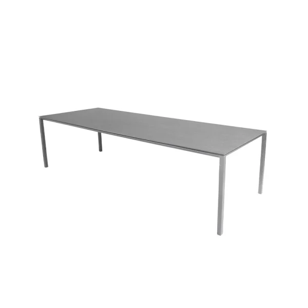 Cane-line Table à manger Pure Basalt grey-Light grey 280x100 cm