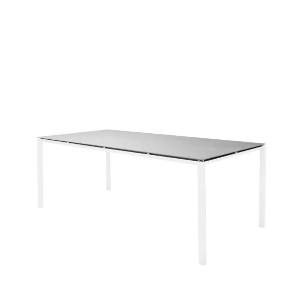Cane-line Table à manger Pure Concrete grey-blanc 200x100 cm