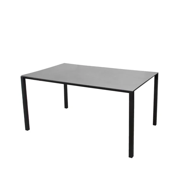 Cane-line Table à manger Pure Concrete grey - Lava grey 150x90 cm