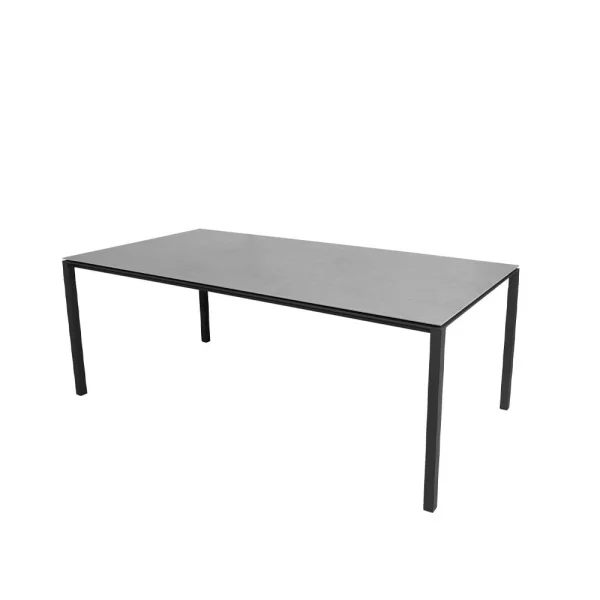 Cane-line Table à manger Pure Concrete grey-lava grey 200x100 cm