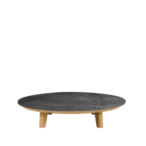 Cane-line Table basse Aspect Fossil black-teak, ceramic