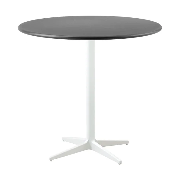 Cane-line Table de café Drop Ø80 cm Lava grey-white