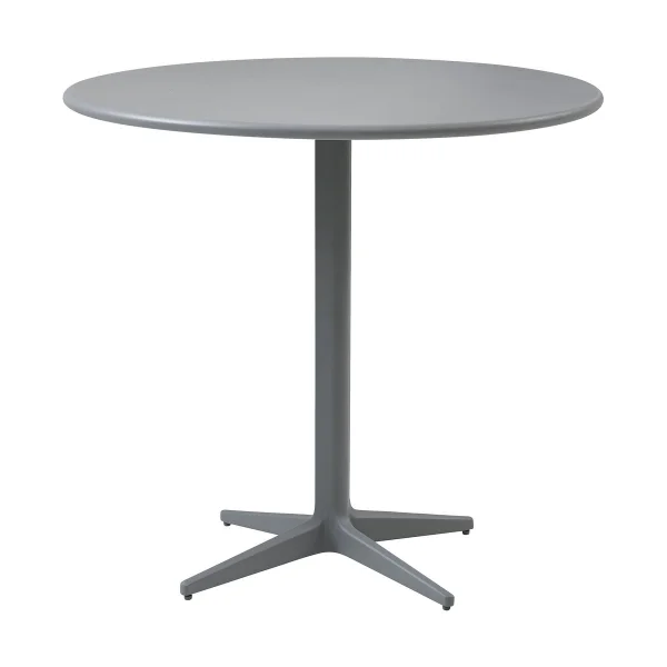 Cane-line Table de café Drop Ø80 cm Light grey-light grey