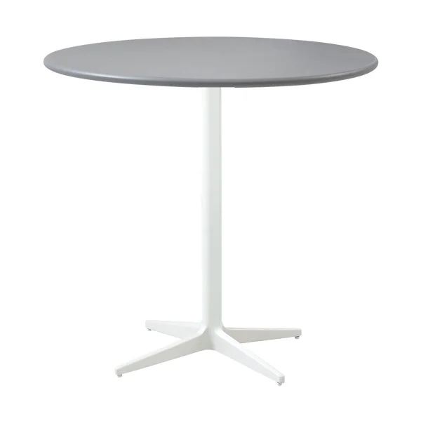 Cane-line Table de café Drop Ø80 cm Light grey-white