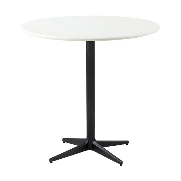 Cane-line Table de café Drop Ø80 cm White-lava grey