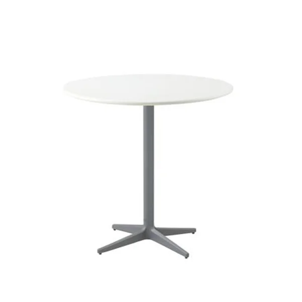 Cane-line Table de café Drop Ø80 cm White-light grey