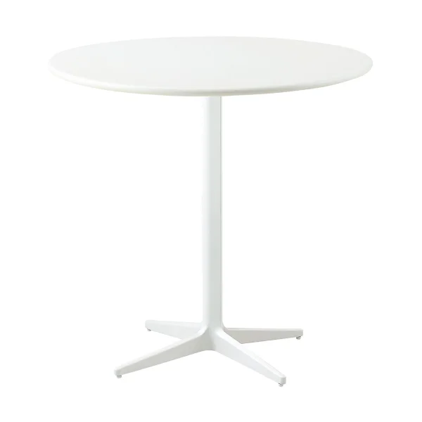 Cane-line Table de café Drop Ø80 cm White-white
