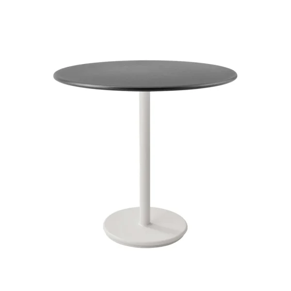 Cane-line Table de café Go Ø80 cm Lava grey-white