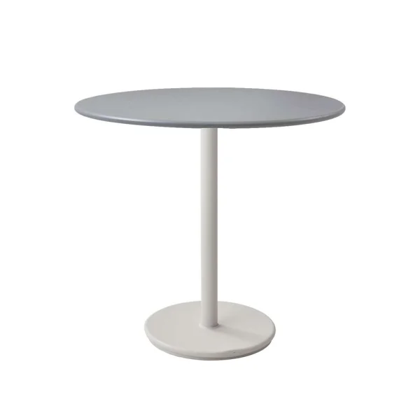 Cane-line Table de café Go Ø80 cm Light grey-white