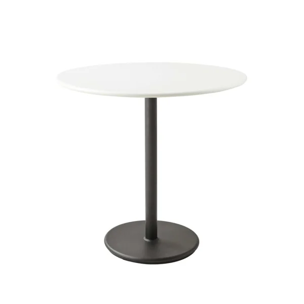 Cane-line Table de café Go Ø80 cm White-lava grey