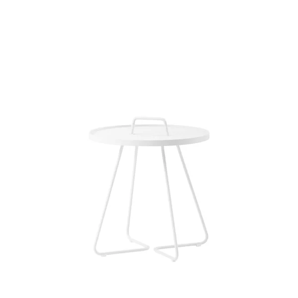 Cane-line Table On the Move Ø37 cm White