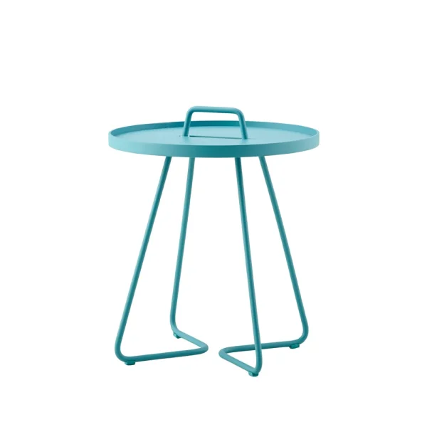 Cane-line Table On the Move Ø44 cm Aqua