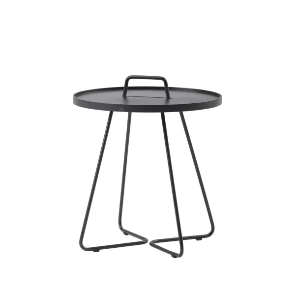 Cane-line Table On the Move Ø44 cm Black