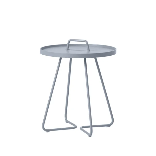 Cane-line Table On the Move Ø44 cm Light grey