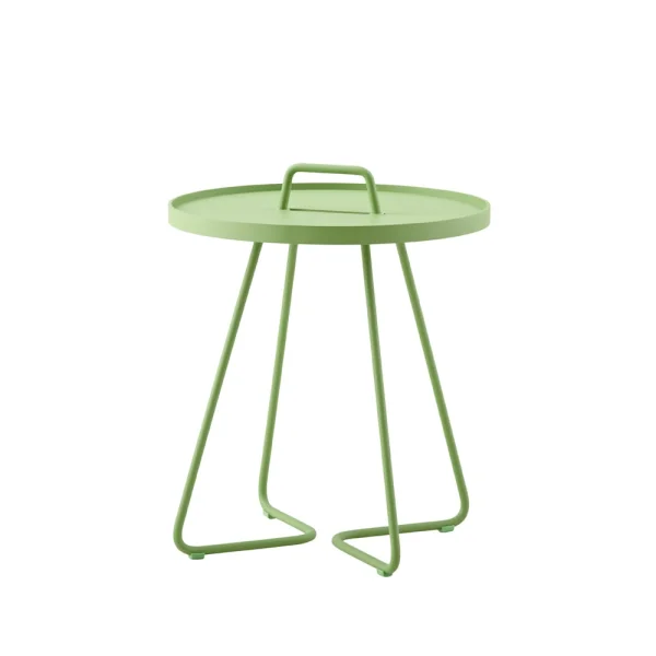 Cane-line Table On the Move Ø44 cm Olive green