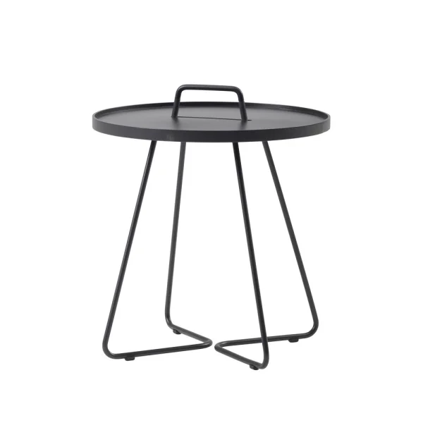 Cane-line Table On the Move Ø52 cm Black