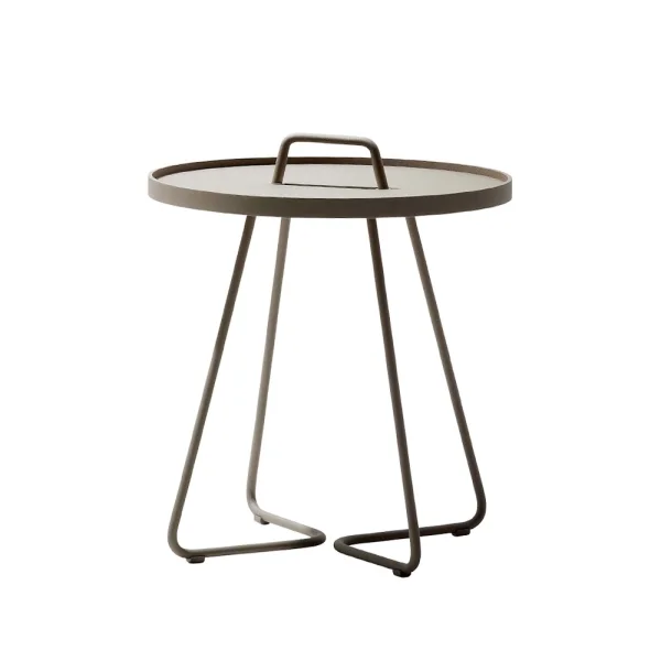 Cane-line Table On the Move Ø52 cm Taupe