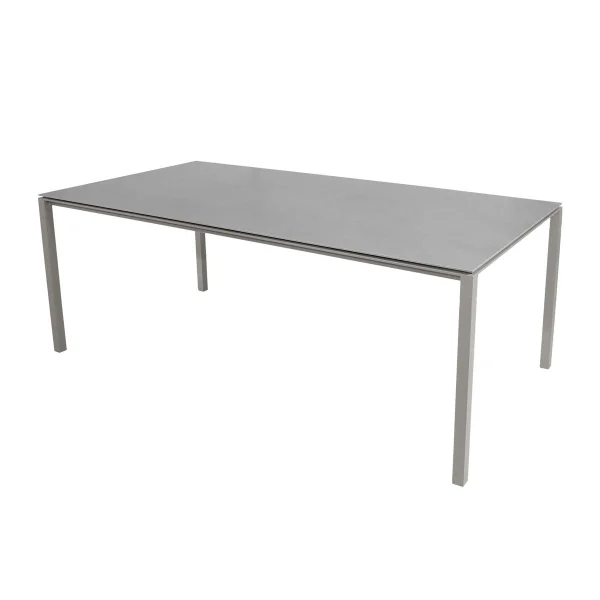 Cane-line Table Pure 200x100 cm Concrete grey-taupe