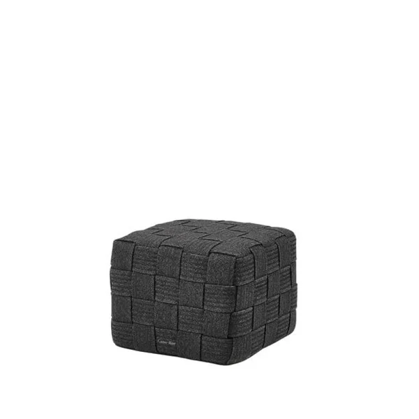 Cane-line Tabouret Cube Dark grey