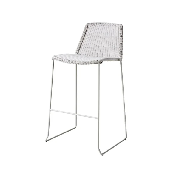 Cane-line Tabouret de bar Breeze White grey