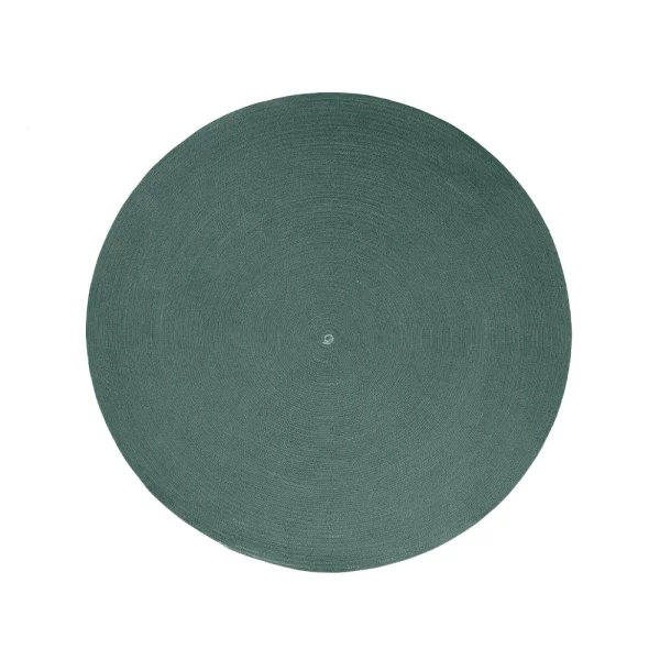 Cane-line Tapis rond Circle Dark green, Ø140cm