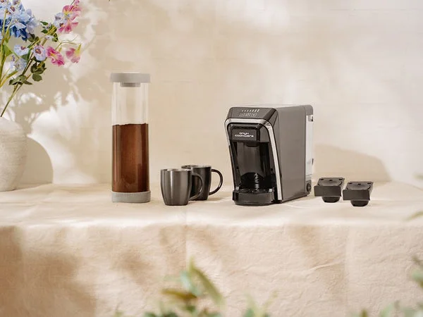Capsule coffee machine set