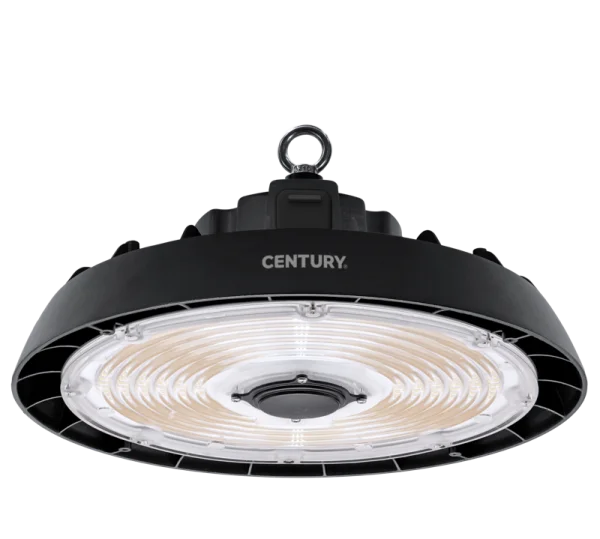 Century Italia Atlas Multilight - lampe suspendue - Ø 30 x 16,5 cm - LED 200W gradable inclus - IP65 - noir