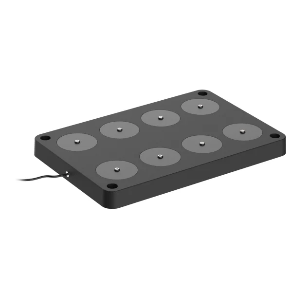 Century Italia Multipower - station de charge pour A37075 - 60,5 x 40,6 x 5 cm - noir
